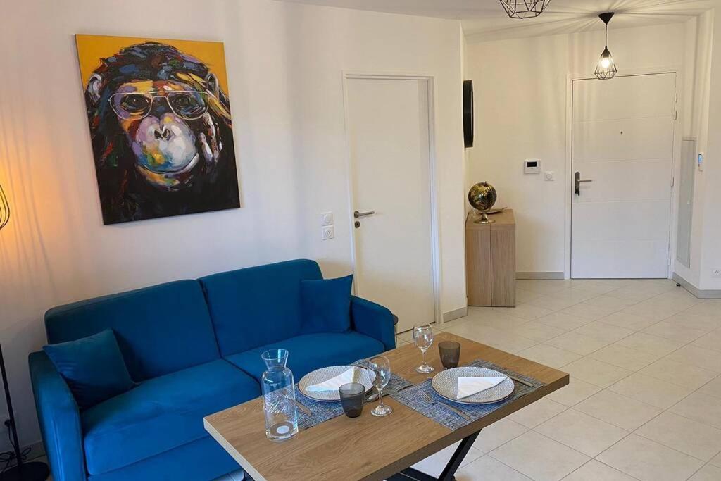 Deux Pieces Moderne Et Chaleureux Apartman Saint-Laurent-du-Var Kültér fotó